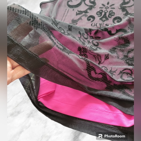 GUESS Tank top Layered Vintage Y2K - Picture 3 of 5